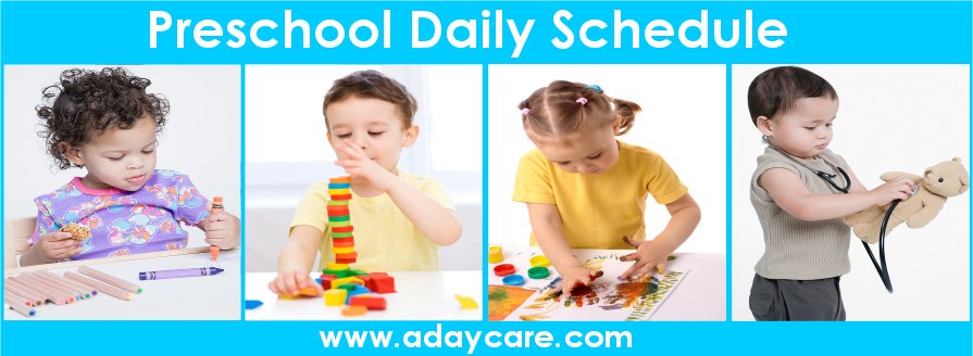 Preschool Daily Schedule